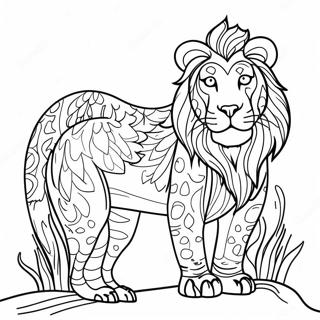 Shaded Animal Coloring Page 31482-25366