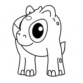 Funny Animal Butt Coloring Page 31493-25377