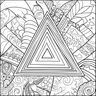 Triangle Coloring Page 31552-25422