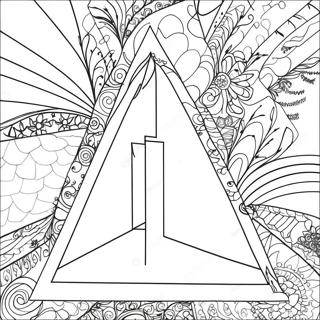 Triangle Coloring Page 31552-25424