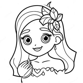 Rainbow High Ruby Coloring Page 31582-25447