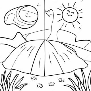 Day And Night Scene Coloring Page 31592-25454