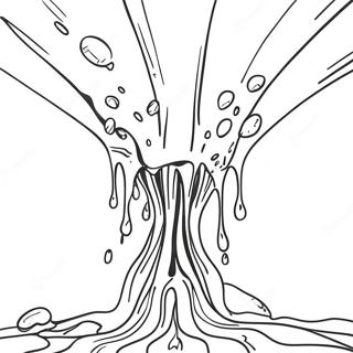 Drip Art Coloring Page 31622-25475