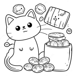 Cats Vs Pickles Collector S Sheet Coloring Page 31652-25498