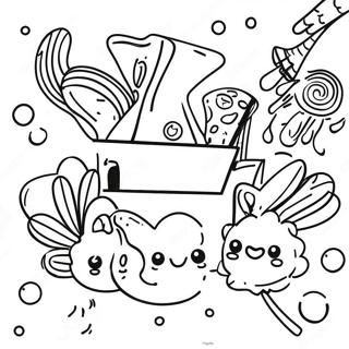 Vibrant Fiesta Celebration Coloring Page 31663-25514