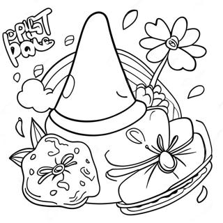 Vibrant Fiesta Celebration Coloring Page 31663-25516