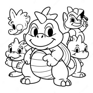 Koopalings Coloring Pages