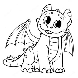 Toothless Coloring Pages