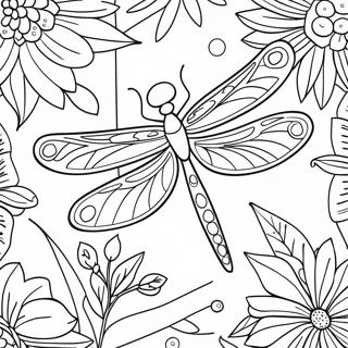 Dragonfly Coloring Pages