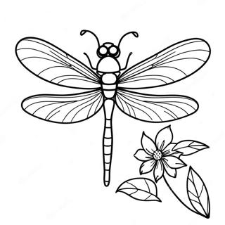 Dragonfly Coloring Page 3171-2630