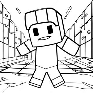 Minecraft Alex Coloring Page 31732-25568