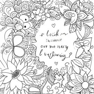 Meaningful Inspirational Quotes Coloring Page 31762-25586