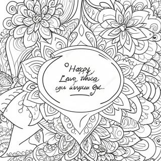 Easy Motivational Phrases Coloring Page 31763-25594