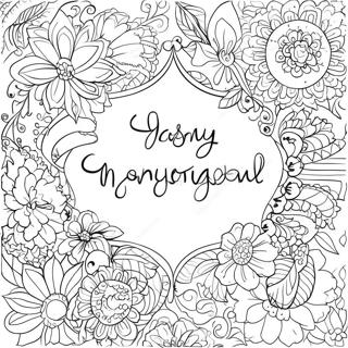 Easy Motivational Phrases Coloring Page 31763-25595