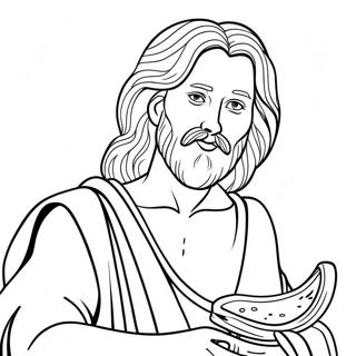 John The Baptist Coloring Page 31782-25603