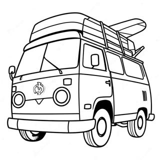 Mystery Machine Coloring Page 31792-25615