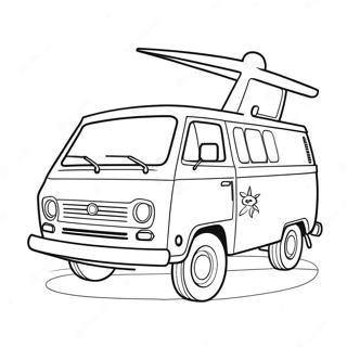 Mystery Machine Coloring Page 31792-25616