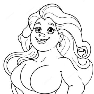 Ursula Coloring Page 3181-2636