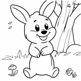 Winnie The Pooh Rabbit Coloring Page 31842-25655