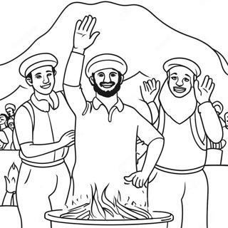 Lag Baomer Coloring Pages