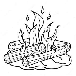 Lag Baomer Bonfire Coloring Page 31903-25708