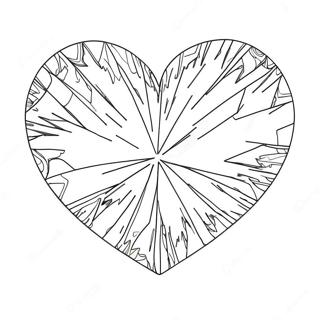 Shattered Heart Coloring Page 31912-25710