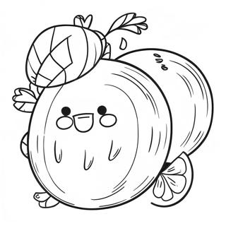 Potato Coloring Pages