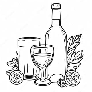 Alcohol Markers Coloring Page 31932-25731