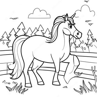 Horseland Coloring Pages