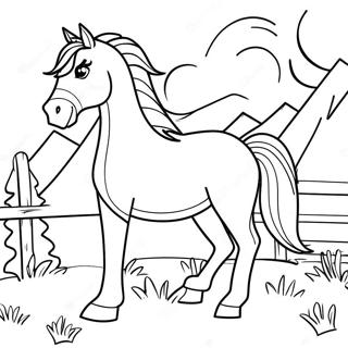 Horseland Coloring Page 32042-25814