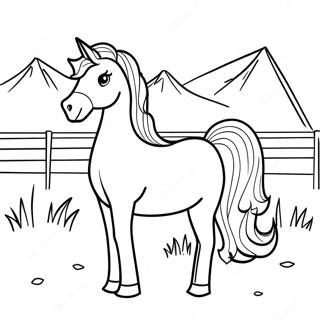 Horseland Coloring Page 32042-25816