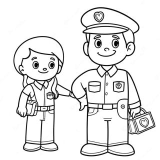 Community Helpers Coloring Page 32052-25824