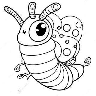 Larva Coloring Page 32062-25830