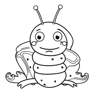 Larva Coloring Page 32062-25832