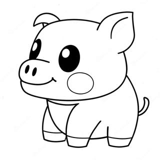 Roblox Piggy Coloring Pages