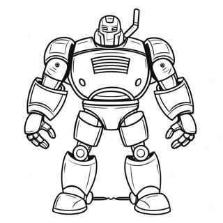 Real Steel Coloring Pages