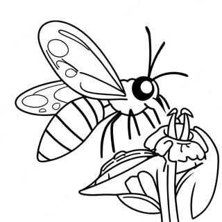 Pollinator Coloring Pages