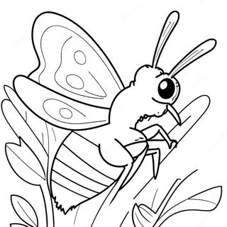 Pollinator Coloring Page 32132-25883