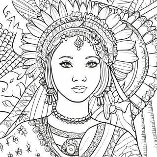 Diverse Cultures Coloring Page 32143-25898