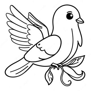 Dove Coloring Pages