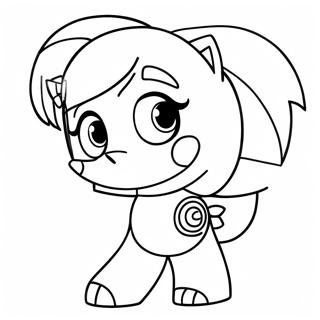 Amy Rose Coloring Pages