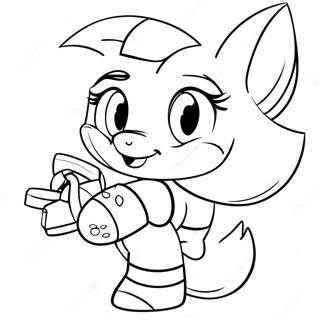 Amy Rose Coloring Page 321-258