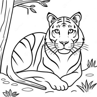 Big Cat Coloring Page 32202-25942