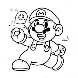 Mario Wonder Coloring Page 3221-2666