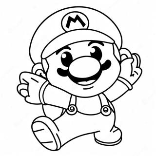 Mario Wonder Coloring Page 3221-2668