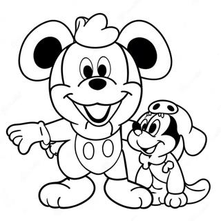 Disney 100 Coloring Pages