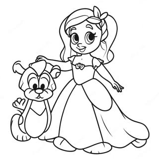 Disney 100 Coloring Page 32222-25958