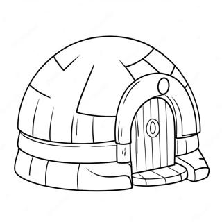 Igloo Coloring Page 32232-25966