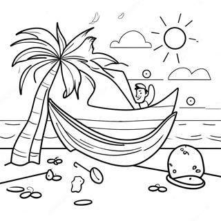 Summer Fun Coloring Pages