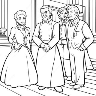 Backrooms Characters Coloring Pages